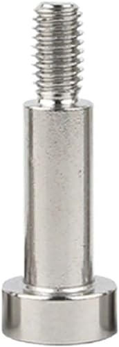 BWUHDKS Verbindungsschraube, Metalldübel, 1/5 Stück M3 M4 M5 M6 M8 M10 M12 304 A2 Edelstahl Sechskant Innensechskant Kappe Kopf Schulterrolle (Farbe: 3 mm, Größe: 2P (Color : 35mm, Size : 1Pc 10 M8)