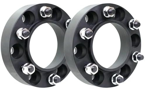 ZALTAS Spurverbreiterung Für Ford Für Bronco Für Endeavour Für Everest Für Ranger 2Pcs PCD 6x139,7 93,1mm Aluminium Legierung Rad Spacer Adapter Distanzscheibe(Größe:Black 35mm)