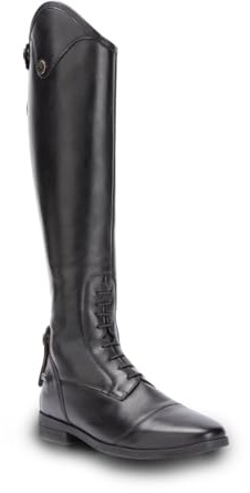 Moretta Shires Ortona Bottes d'équitation standard pour adulte, noir, 10 Narrow