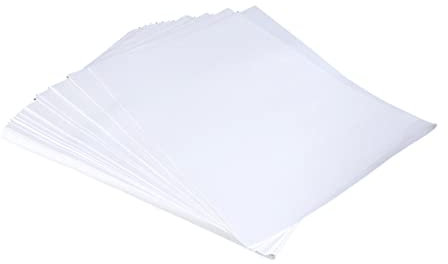 Lurrose 100stücke Transferpapier Weiß Sublimationspapier Wärmeübertragungspapier Für Tintenstrahldrucker Druckpapier Transferpapier Für Textilien