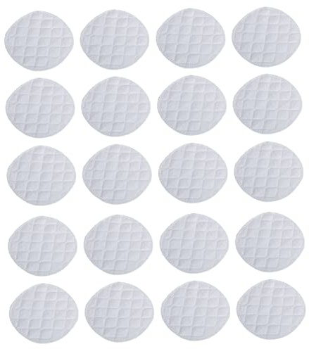 SHOWERORO 20pezzi Coppette Assorbilatte Lavabili Copricapezzoli Per Allattamento Articoli Essenziali Senza Perdite Adatti Madri Che Allattano