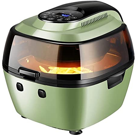 QWAXTRIW 6,5 Litri di Grande capacità di Grande capacità, friggitore d'Aria Offerta XL, Smart Touch Air Fryes, 1350 W per sani Olio e Bassi (friggitrici) Anniversario Confortevole