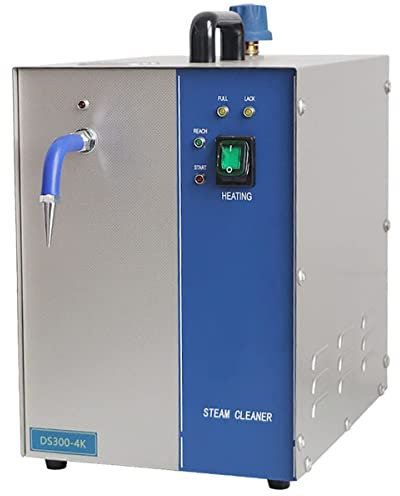 IUokLU Limpiador de Joyas 3L Máquina de Limpieza a Vapor 2200W Limpiador de Joyas a Vapor Profesional Limpiador de Joyas a Vapor eléctrico Lavador de Joyas de Acero,