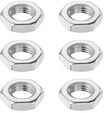 QUARKZMAN M14x1,5mm Sechskantmuttern 6Stk 304 Edelstahl metrische