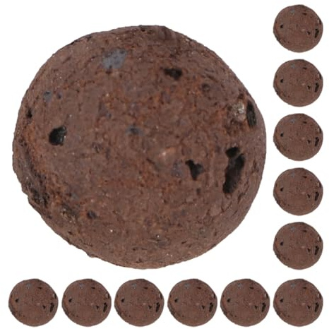 SEWACC Lapillo de Arcilla Marrón 1-1,4 Cm Bolsa 300-600 G, Piedras para Macetas de Cactus y Suculentas, Sustrato Transpirable para Jardinería Hidropónica y Macetas, Drenaje y Retención