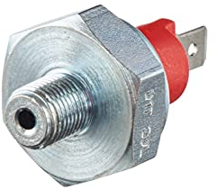 HELLA 6ZF 007 392-001 Interruttore a pressione olio, 12V, 1a... poli, avvitato, Apritoio, Colore rosso
