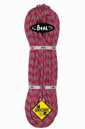 Beal Tiger Unicore Seil für einfache rosa Fuchsia 10 mm x 80 m