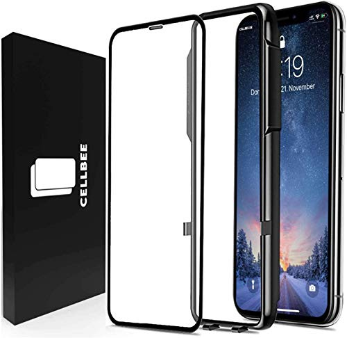 CELLBEE für iPhone XR für Panzerglas The Curved 9H Full Cover | 9H Full-Cover-Hartglas · 3D-Rand · Face ID und MagSafe · hüllenfreundlich