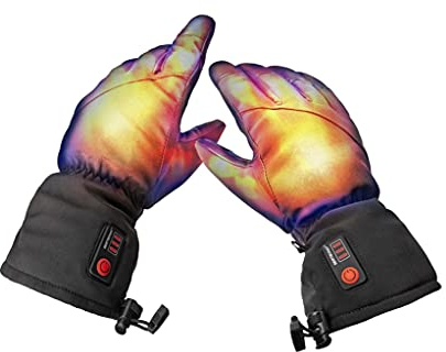 BERTSCHAT® Beheizbare Handschuhe – Wiederaufladbare Heizhandschuhe für Damen & Herren – Extra Warm – Ideal für Winter, Motorrad, Outdoor, Sport & Arbeit – 4.000 mAh | M