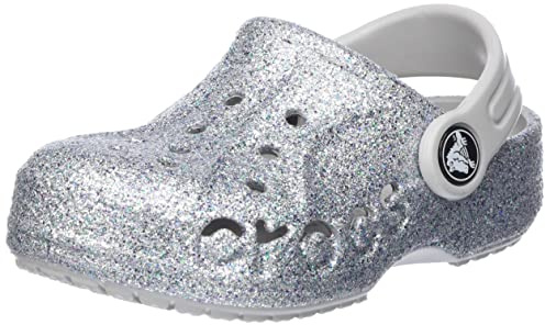Crocs Unisex Kinder Baya Clog Clog, Silver, 19/20 EU