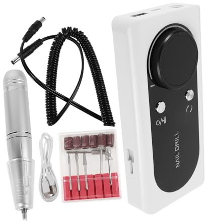 minkissy Trapano Per Unghie Elettrico Portatile Per Unghie Per Attrezzatura Per Manicure Rimozione in Gel