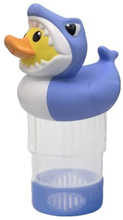 Galleggiante per piscina, distributore automatico per piscina di notte – Clorinatore grande serbatoio di cloro luce notturna