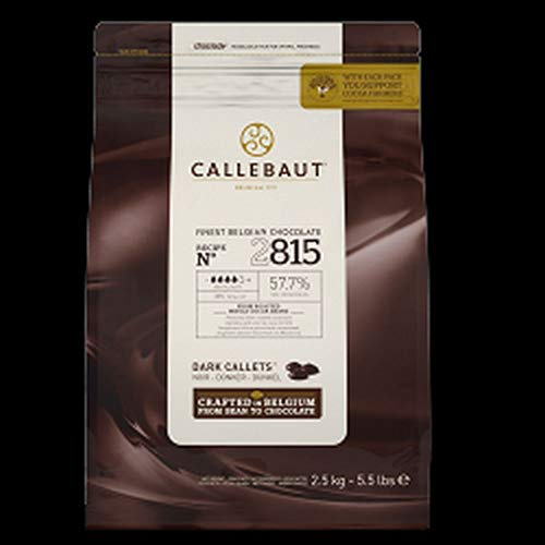 Callets dunkle Kuvertüre 57,7%, 2,5 kg, Callebaut, Schokoladenchips No.2815