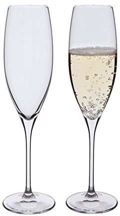 Dartington Crystal Wine Master Flute Champagne Glasses