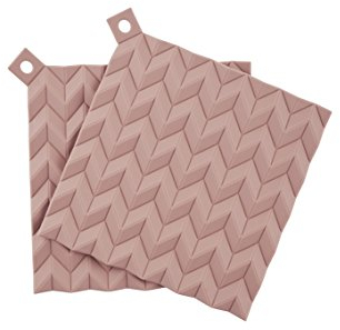 RIG-TIG Hold-on Topflappen, 2 Stck. - Misty Rose 19x1x19