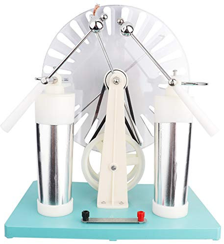 Macchina statica, generatore di elettricità statica, generatore di elettricità a induzione elettrostatica esperimento di fisica della macchina statica, 33,5 x 29 x 19,5 cm