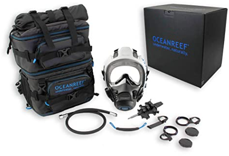 OCEAN REEF Neptune III Vollgesichtsmaske zum Tauchen, 2 Farben, 2 Größen