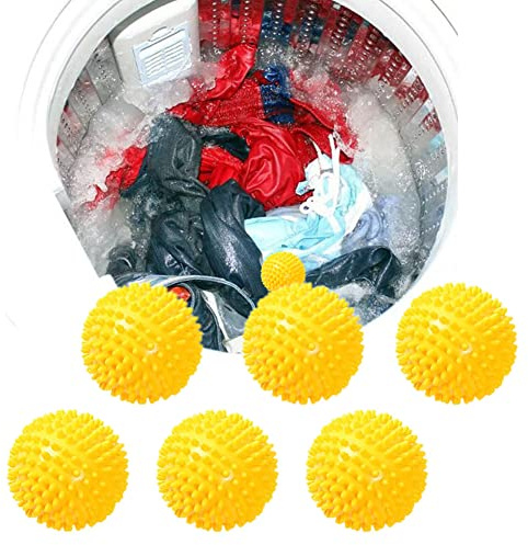 Washing Laundry Ball, Laundry Tumble Dryer Balls, Reusable Laundry Tumble Drying Balls Washing Machine Hair Catcher Clothes Will Come Out Soft, Fluffy, Fewer Wrinkles and Less Static Cling
