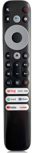 MYHGRC Nouveau RC902V Télécommande TCL TV pour télécommande Thomson TCL Smart TV 4K UHD QLED TV