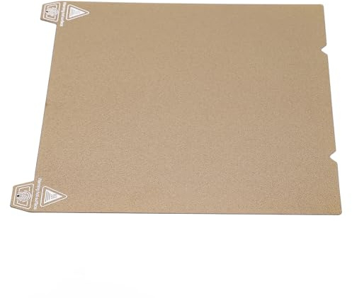 PEI-Blatt, 235 X 235 Mm, Flexibel, Abnehmbar, Federstahlplatte, Magnetischer Aufkleber, Beheiztes Bett-Set, Ersatzzubehör für Ender 3 S1/Ender 3/Ender 3 V2/Ender 3 Pro