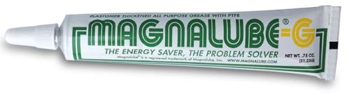 The Oxygen Store Waterproof Grease for Motorbikes, Motors, Bikes, Boats, and Gears | Magnalube | The Energy Saver, The Problem Solver. Elastomer-thickened All-Purpose Grease with PTFE. 75oz
