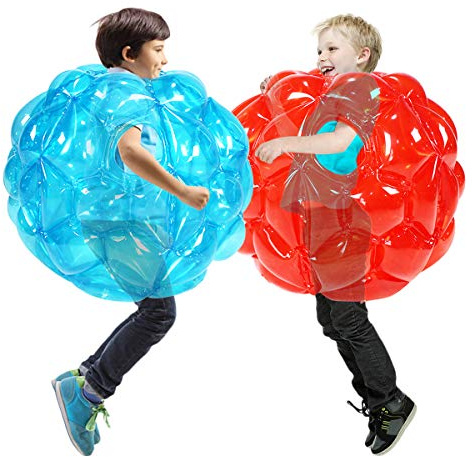 ZHUYNXIR 2 PC Sumo balls for kids, Bumper balls for Kids, kid sumo Balls, Sumo game ball for kid outdoor team gaming play for 3+ ages