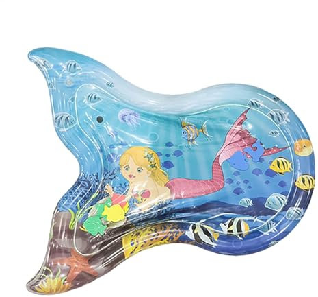 Frfik Wasserpad für Haustiere, und Haustier Klopfmatte, Erhöhte Dicke Aufblasbares Spielzeug für Badezimmer, Outdoor, Wohnzimmer, Schlafzimmer