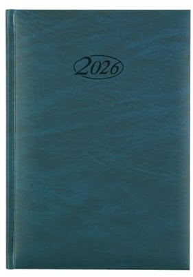 Buchkalender 2026 / Chefkalender / Farbe: blau