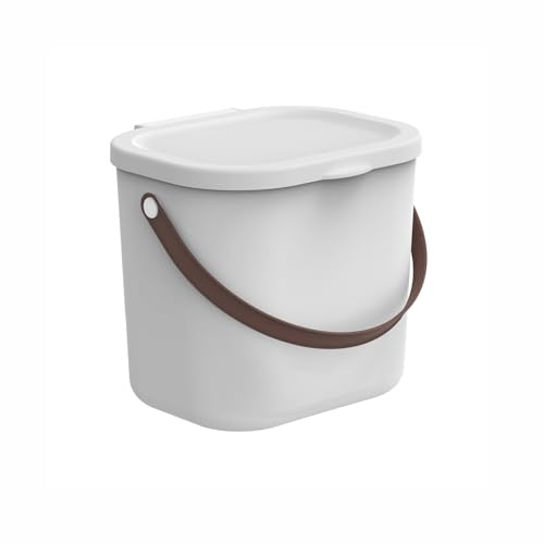 Rotho Babydesign Yuma Mini Diaper Pail Small Nappy bin White, 6 liters