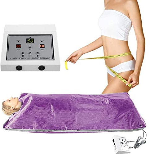 FBJAMZ Couverture de Sauna, Couverture de Sauna Infrarouge lointain, Couverture de Sauna, Dispositif de réduction de Graisse Amincissante, thérapie détox, façonneur corporel