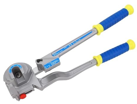Fabater Pipe Tube Bender, 6mm 10mm 12mm OD Tubing Bender, 3 in 1 Manual Pipe Bender Tool, 0-180 Degrees Copper Aluminum Tube Bender for HVAC Air Conditioning