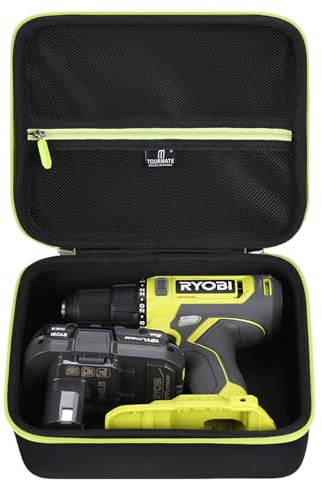 Tourmate - Case for RYOBI ONE+ 18v Wireless 1/2 Drill PCL206B - Travel Case for RYOBI ONE+ 1/4/18V Driver 3/8