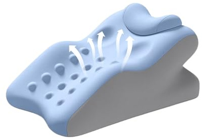 Almohada Cuña Cama Espuma Viscoelástica Lavable Ayuda Sueño Soporte | Cojín Cuña Ergonómico Soporte Cervical Ayuda Para Dormir, Reflujo Ácido, Ronquidos