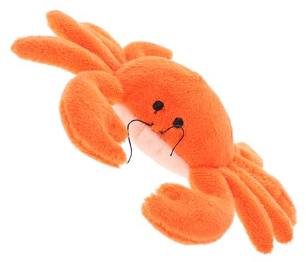 Mikikit Magnete da Frigorifero Granchio in Peluche Morbido con Design Animale Acquatico Calamita Decorativa e Funzionale per Casa Ufficio e Cucina Idea Regalo Compatta e Originale