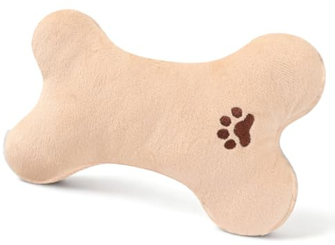 Generico Cuscino per gatti, Peluche con supporto cervicale per animali, Cuscino a Osso con Supporto Cervicale, per gattini, cuccioli, masticatori aggressivi, uso esterno, viaggio, sonno e gioco
