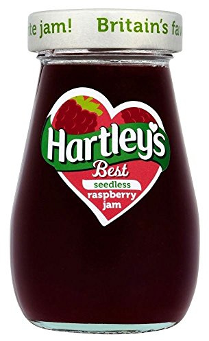 Hartley's Mejor Sin Semillas De Mermelada De Frambuesa (340g)