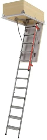 FAKRO Bodentreppe LML LUX mit Metallleiter 60 x 120 x 280