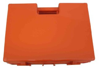 LEINA-WERKE REF 21034 Erste-Hilfe-Koffer SAN, Inhalt DIN 13169, orange