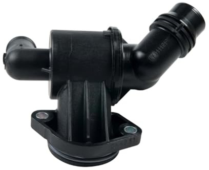 GATES TH48087G1 Thermostat d'eau avec boîtier avec joints 87°C Compatible avec AUDI A4 B8 Avant 8K5 Q5 8RB A6 C7 Avant 4G5, 4GD A6 C6 Avant 4F5 A5 B8 Coupé 8T3