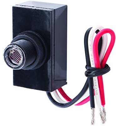 NSi Industries, LLC TORK RKP301 Outdoor 120-Volt Button Photocontrol - Controls Lighting Dusk to Dawn for Lamp Posts and Lighting Fixtures- Compatible with Incandescent/Compact Fluorescent/Halogen/LED
