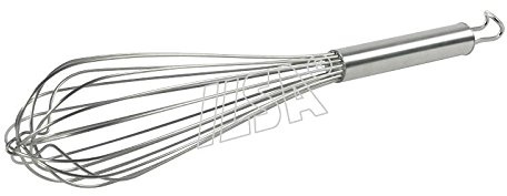 Frusta professionale cucina 8 fili 45cm 18 10 ilsa