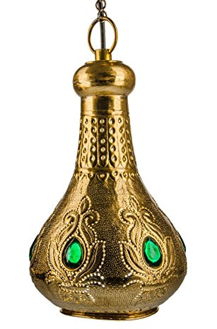 Marrakesch Orient & Mediterran Interior Orientalische Marokkanische Arabische Metall Deckenlampe Hängeleuchte Lampe Leuchte Akif - 30cm