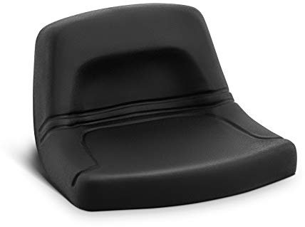 hillvert Siège De Tracteur Agricole Micro Tracteur Fauteuil Tondeuse Chariot Élévateur Gerbeuse HT-RUNDLE-7 (45 x 41,5 cm, 300 kg, Acier/PP, Revêtement Imperméable Caoutchouc/PU)