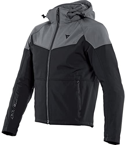 Dainese - D-Storm Backpack, Wasserdichter Motorradrucksack, 26L Fassungsvermögen, Motorrad Rucksack Herren und Damen, Aerodynamisches Design, Regenfest, mit PC Laptop-Tasche, Schwarz