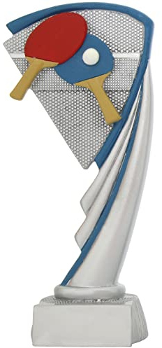 Druckspezialist Pokal Trophäe Tischtennis Arras 3 Größen mit Gravur (L 19 cm hoch)