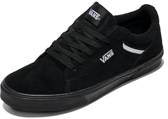 Vans Men's Seldan Shoe, Suede Black/Black, 11.5