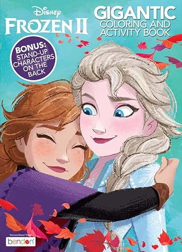Disney Frozen II Gigantisches Mal- und Aktivitätsbuch mit Stand-Up-Charakter
