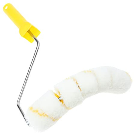 Angoily Rouleau à Peinture 7 Roues Brosse Tube Professionnel Compatible Toutes Peintures Couvre Uniformément Pour Canalisations Gaz Et Eau Usage Bricolage