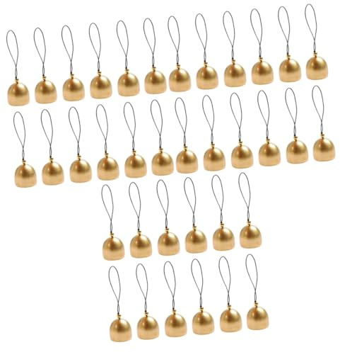 Yardenfun 3sets Hängende Glocken Silber Weihnachtsbaum Dekorationen Legierung Glocken 12 Stücke * 3