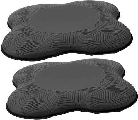 Garneck 2stücke Rutschfestes Yogakissen Knieschutzpolster Bequemes High-rebound-pad Aus Tpe-material Für Knie Und Ellenbogenschutz Bei Yoga Und Sport Kissen Für Yoga-praxis Sport-knieschut